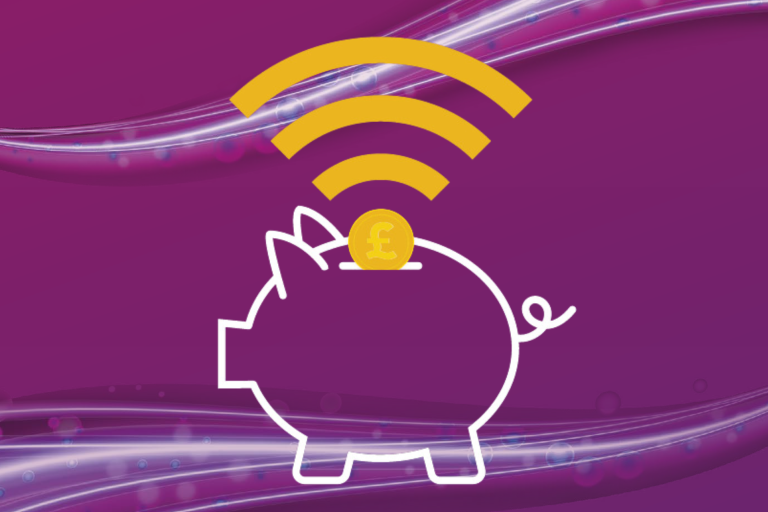 illustration showing a coin going into a piggy bank